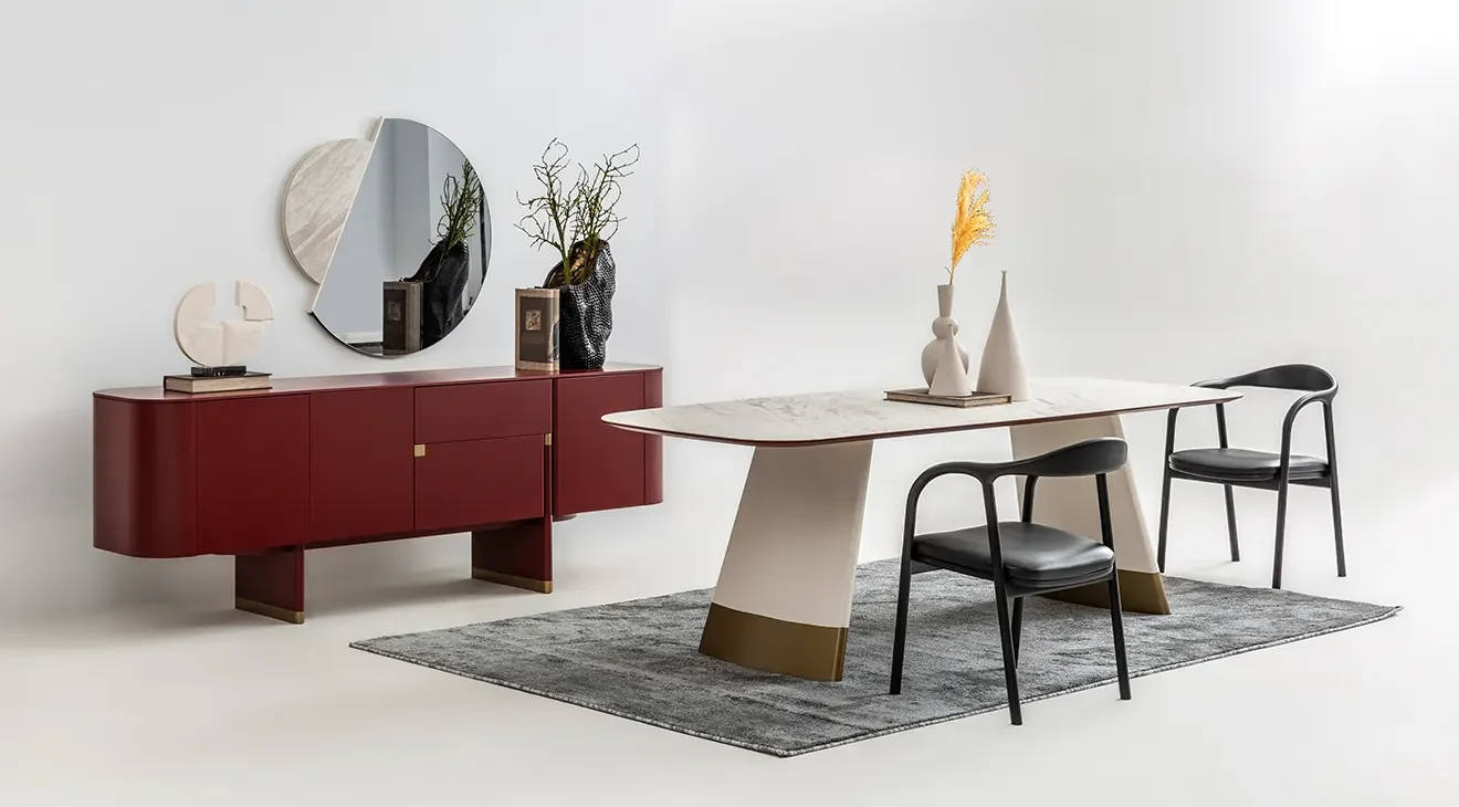 Delta Bordo Yemek Odası Takımı