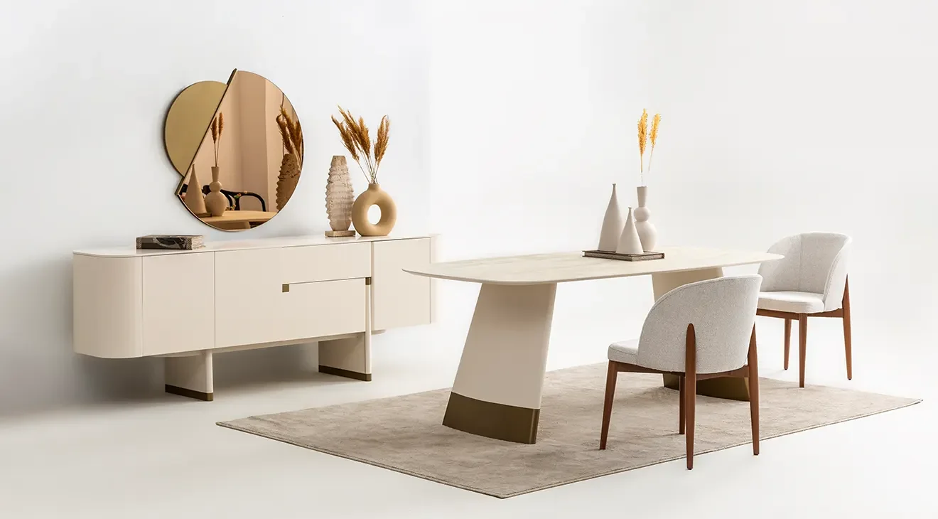 Delta Modern Yemek Odası Takımı