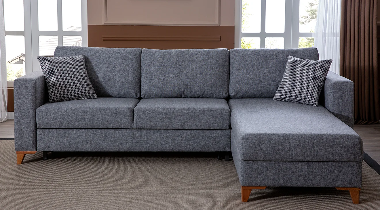 Deniz Yataklı Sandıklı Köşe Koltuk Takımı