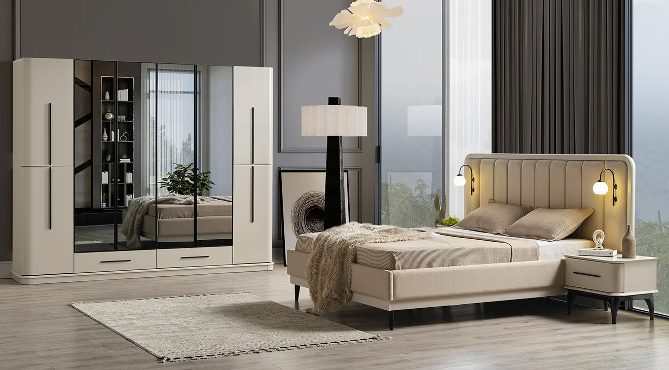 Destan 6 Kapaklı Yatak Odası Takımı