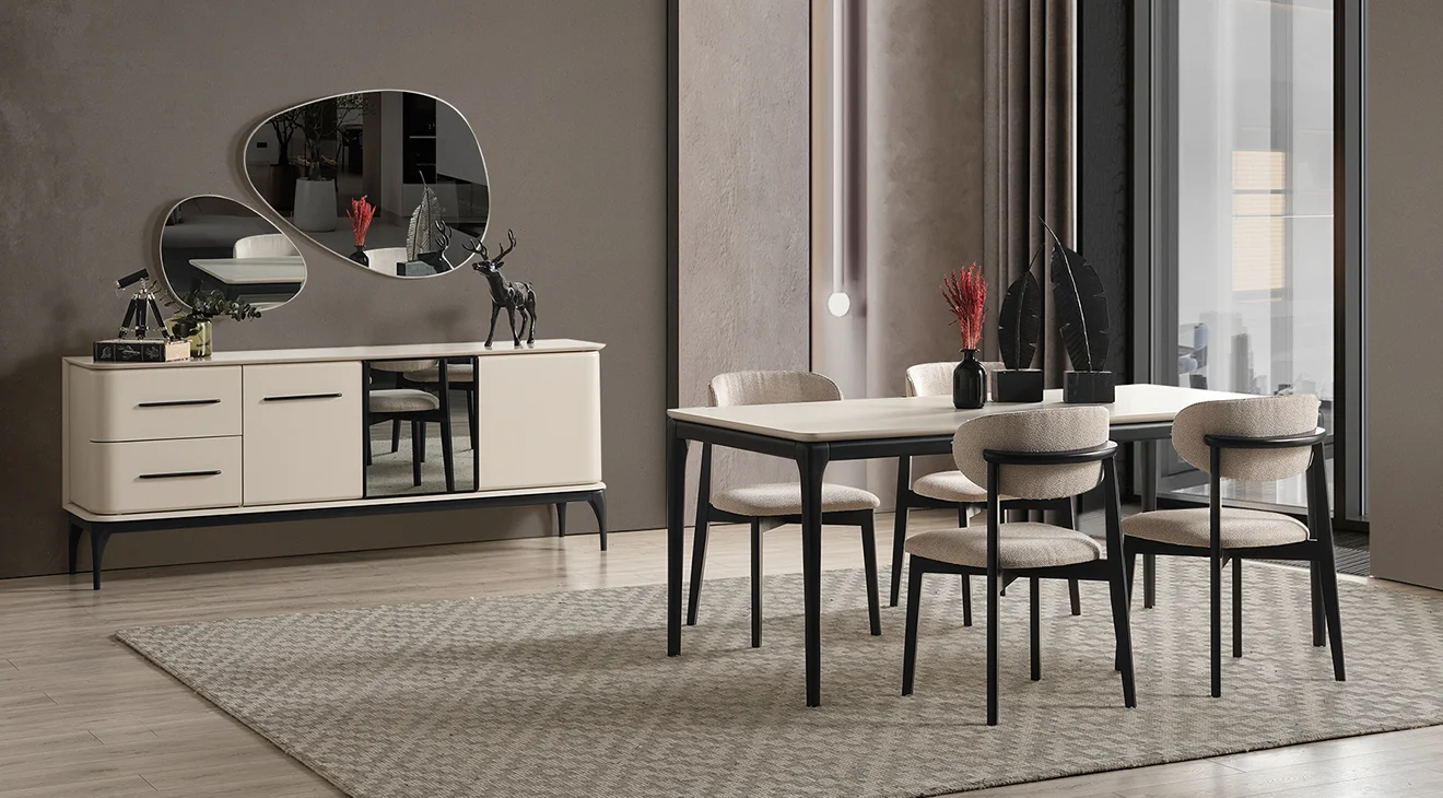Destan Modern Yemek Odası Takımı