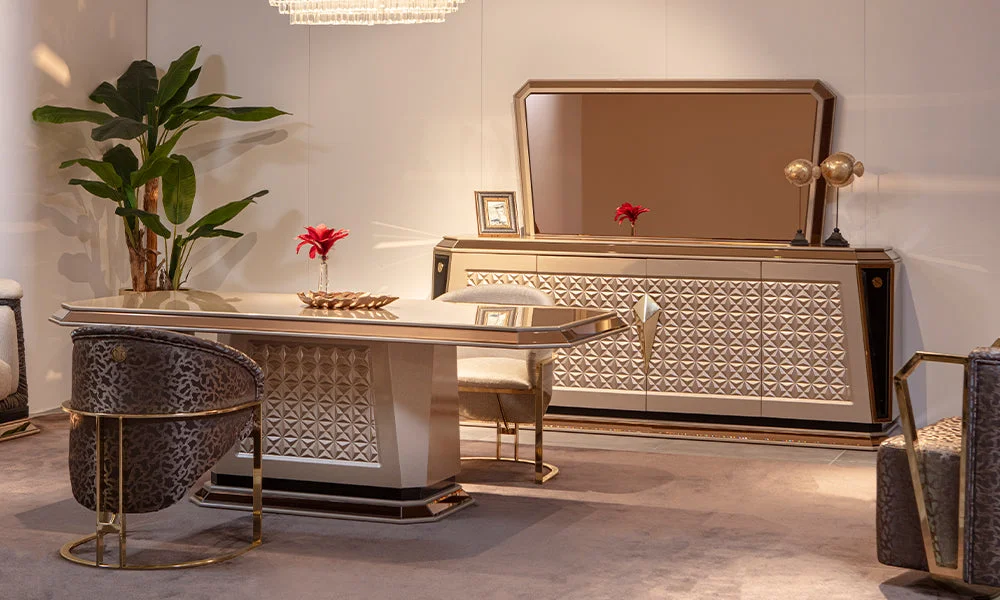 Diora Luxury Yemek Odası Takımı