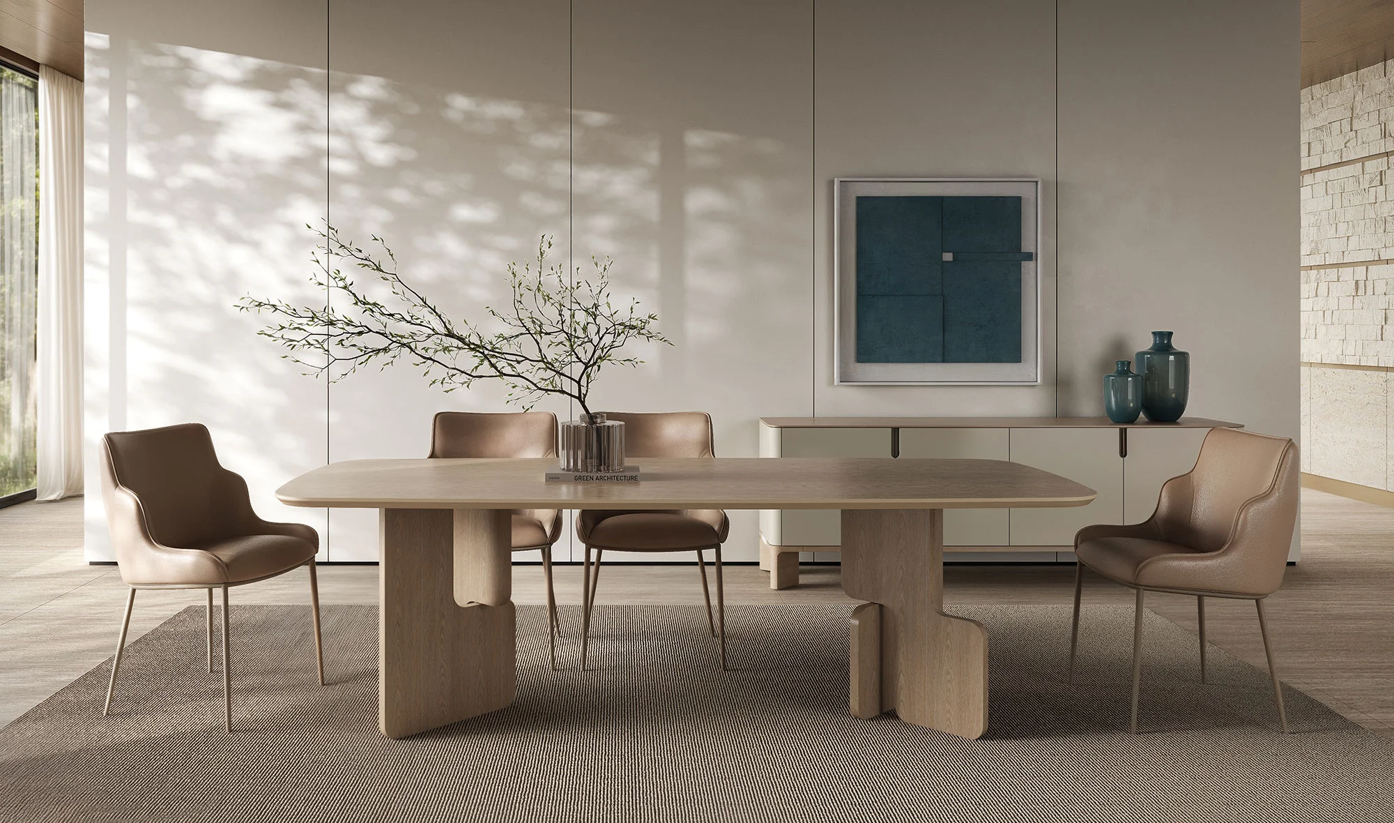 Sandalye 6 Adet - Kollu