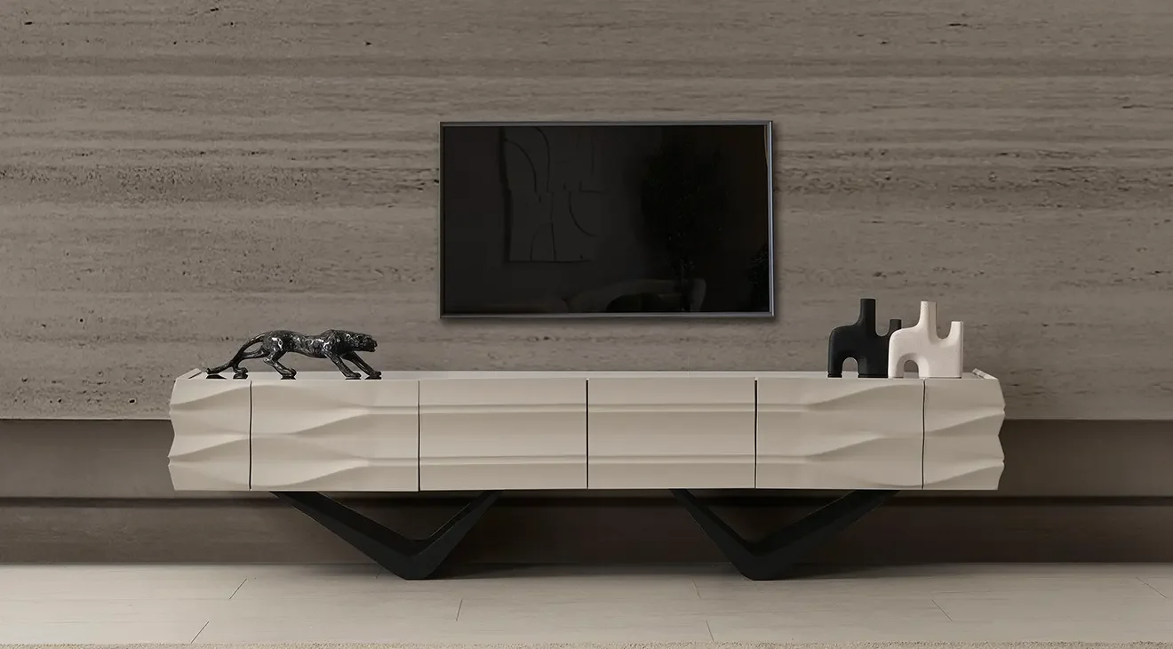 Dolunay Metal Ayaklı Tv Ünitesi