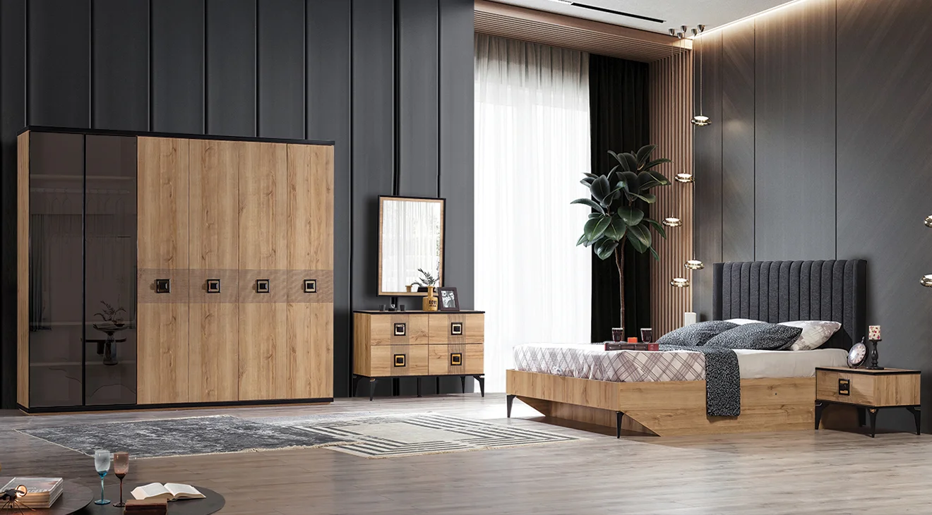 Dora 6 Kapaklı Yatak Odası Takımı