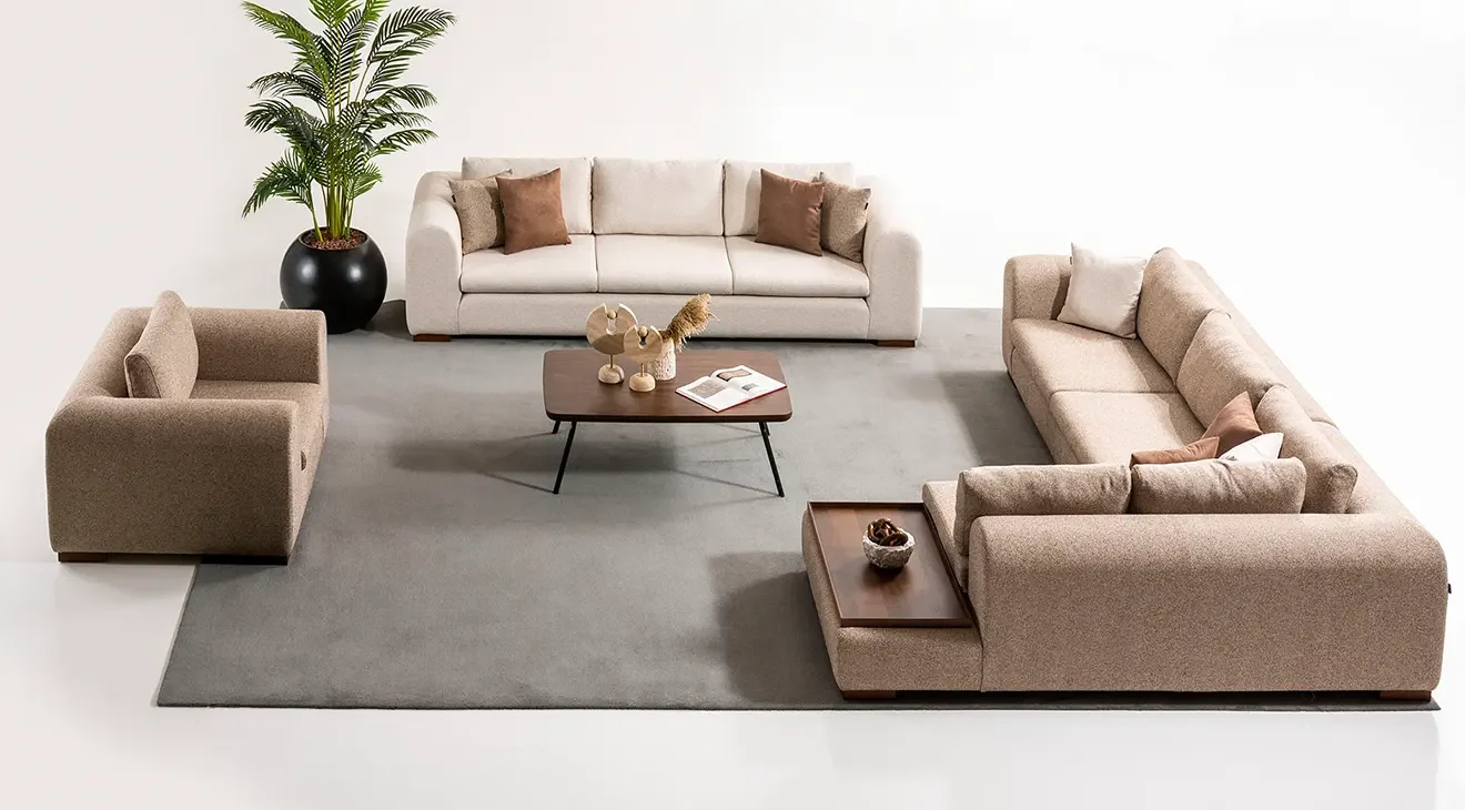 Dream Modern Kanepeli Köşe Koltuk Takımı