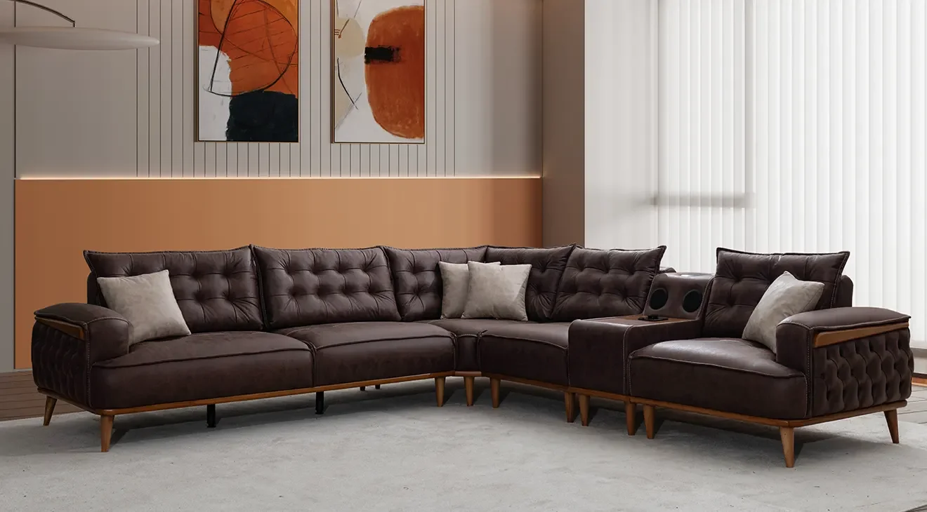 Ege Ses Sistemli Köşe Koltuk Takımı