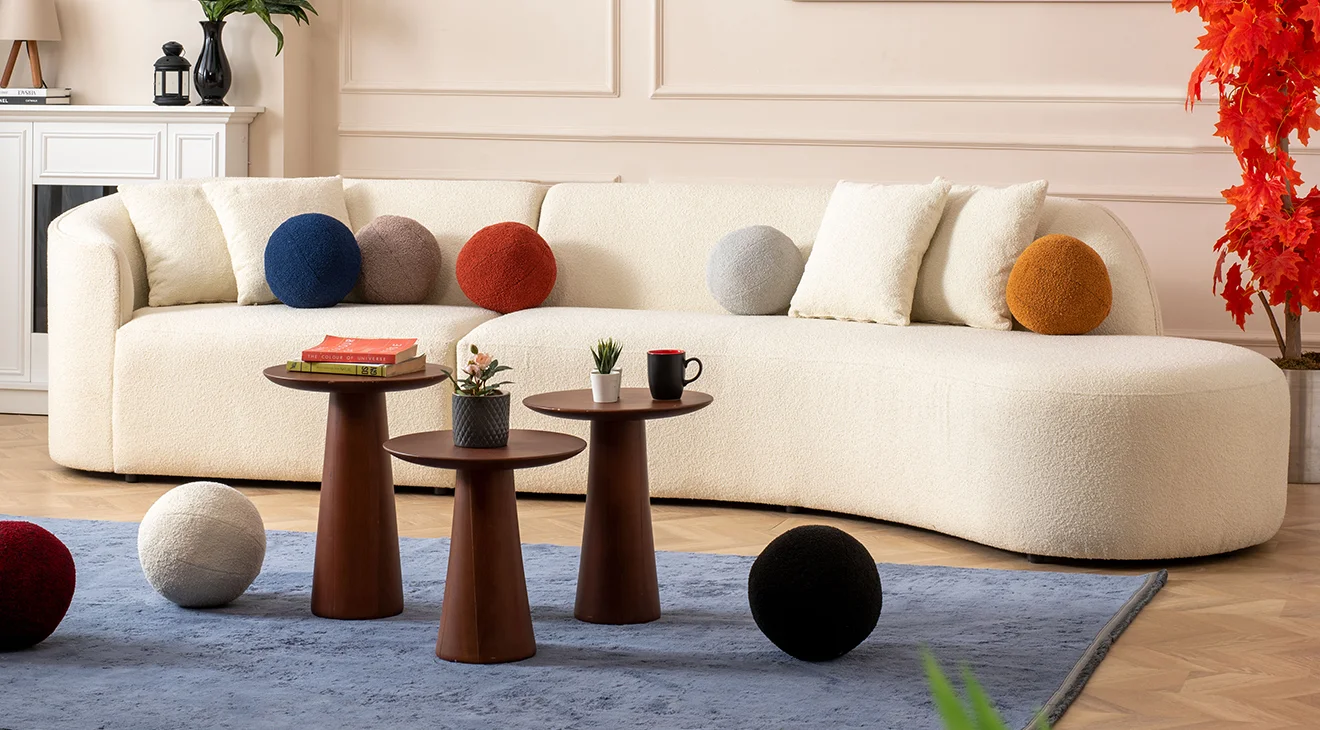 Elips Kuğu Köşe Koltuk Takımı