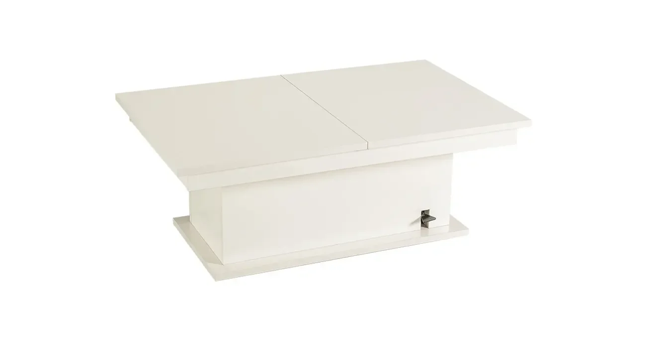 Elit Beyaz Akıllı Sehpa