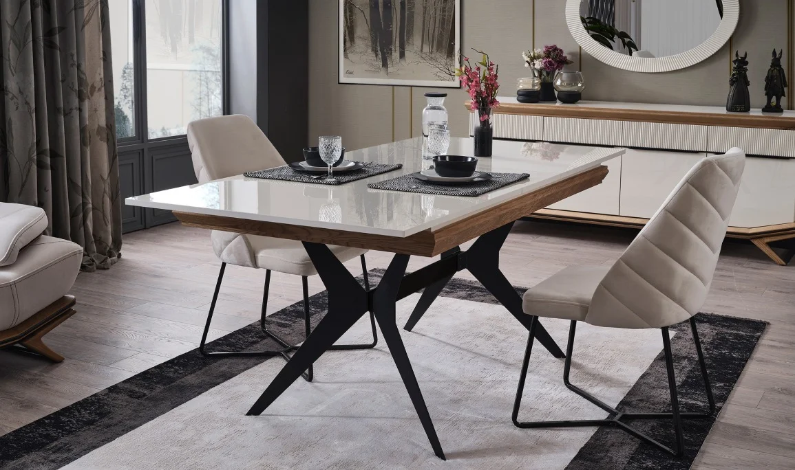 Elize Wooden Dining Table