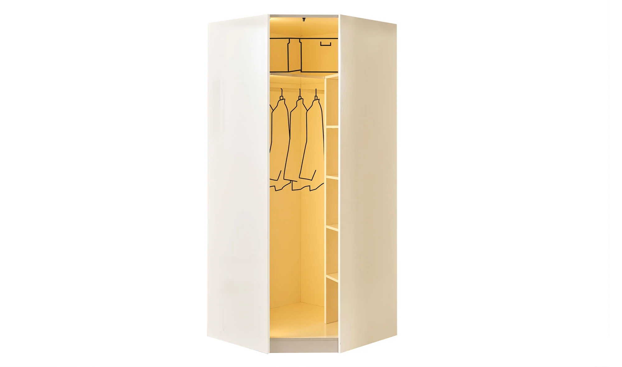 Köşe Gardrop - Lake