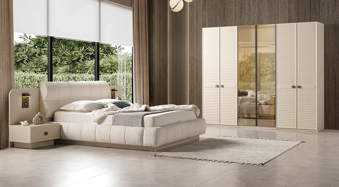 Esila 6 Kapaklı Yatak Odası Takımı