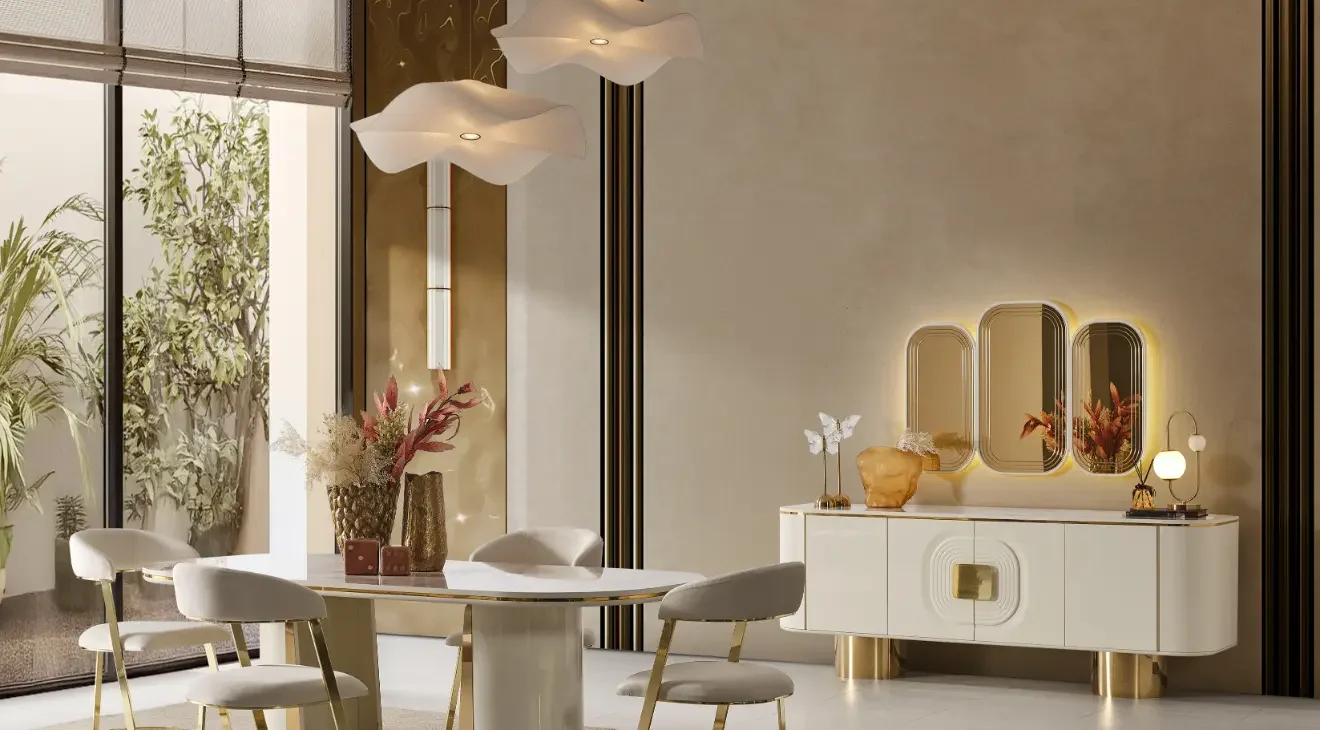 Farella Luxury Yemek Odası Takımı