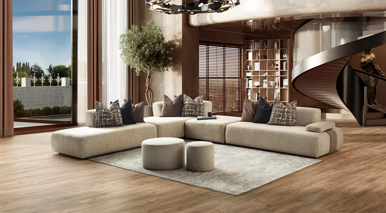 Fontana Modern Köşe Koltuk Takımı