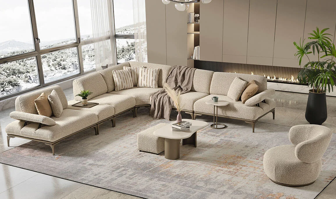 Frida Corner Sofa Set