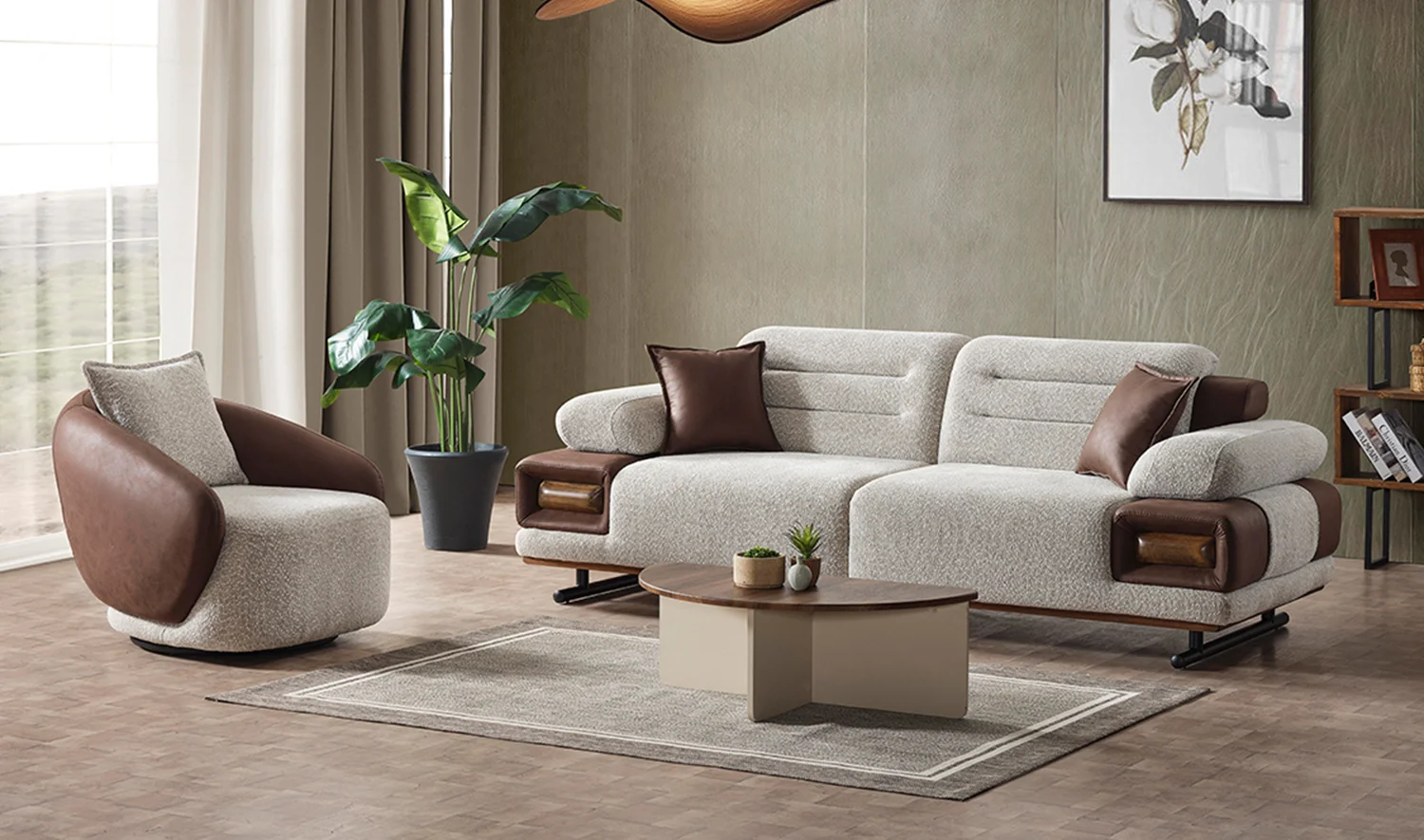 Galata Oturma Grubu Metal Kasa