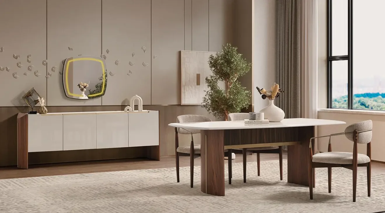 Gloria Modern Yemek Odası Takımı