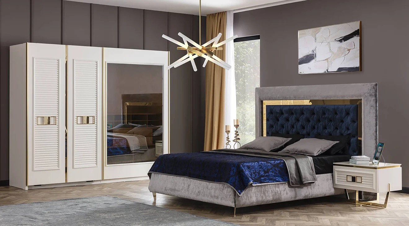 Gloria Sürgü Kapaklı Yatak Odası Takımı