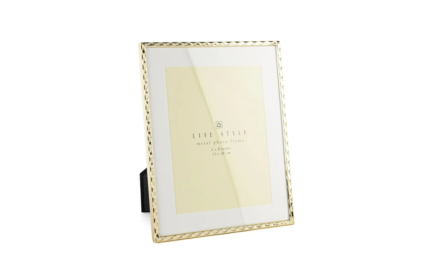 Gold Metal Dalgalı Çerçeve 15x20 cm