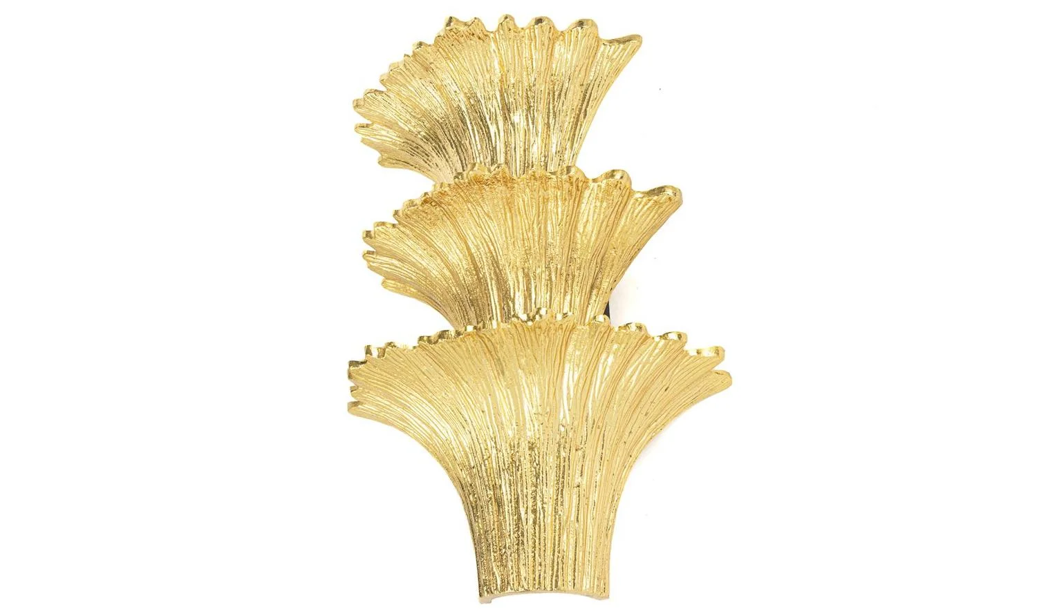 Gold Zambak 3 Katlı Aplik