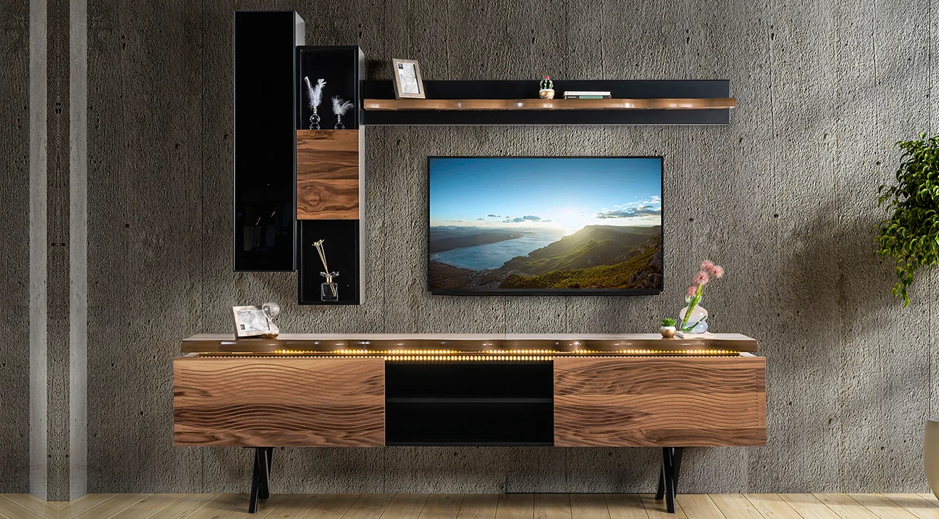 Greenwich Metal Ayaklı Tv Ünitesi