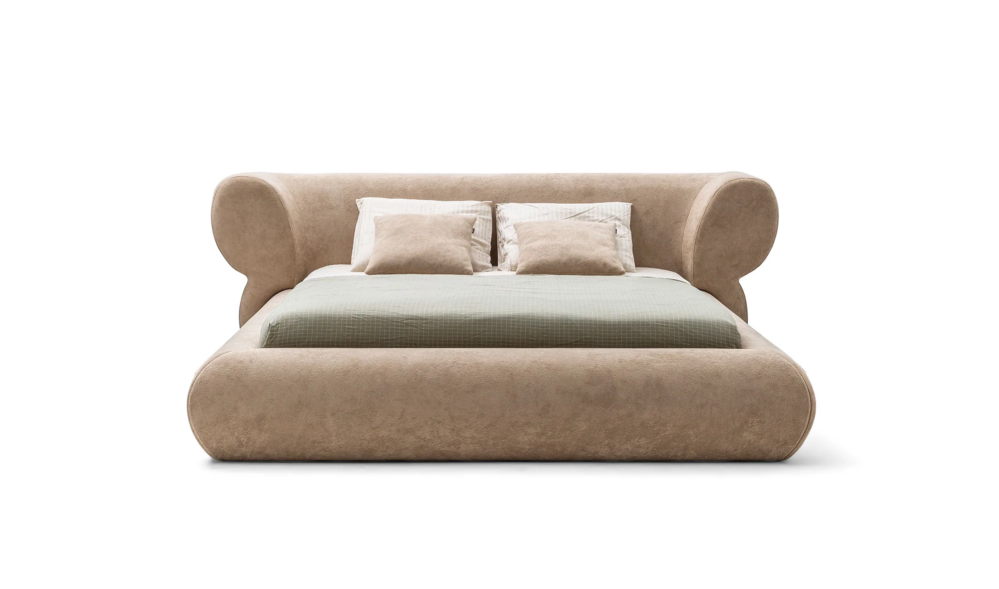 Bazalı Karyola ve Başucu 160 cm