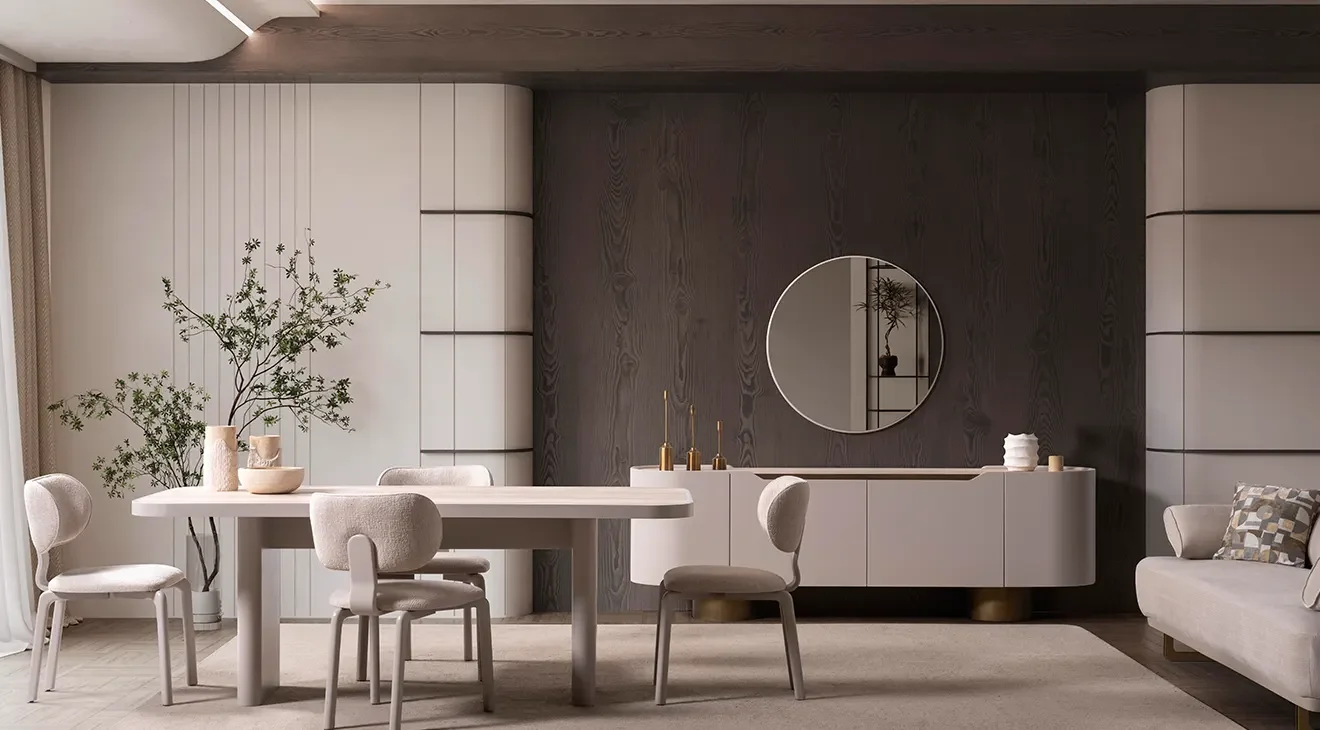 Hazel Metal Ayaklı Yemek Odası Takımı