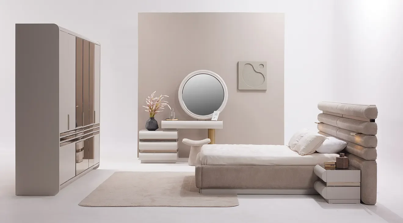 Hermosa 6 Kapaklı Yatak Odası Takımı