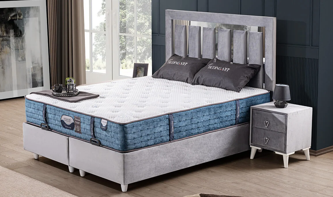Ice Ocean Base Headboard Bed Set