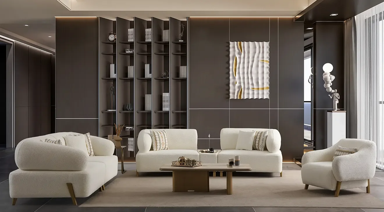 İlyora Antik Yataklı Koltuk Takımı