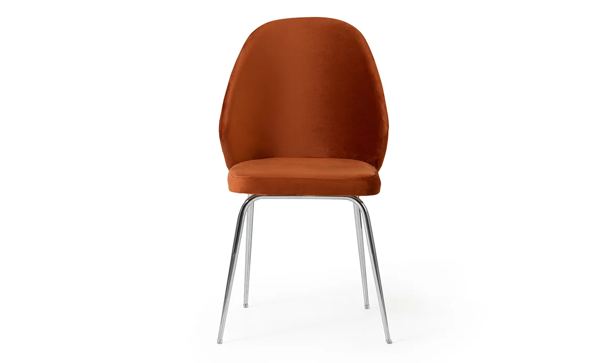 İnci Gümüş Ayaklı Sandalye