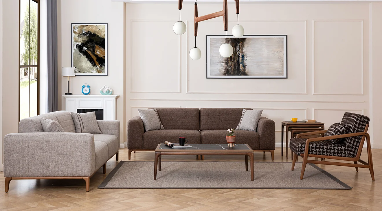 İnci Yataklı Modern Koltuk Takımı