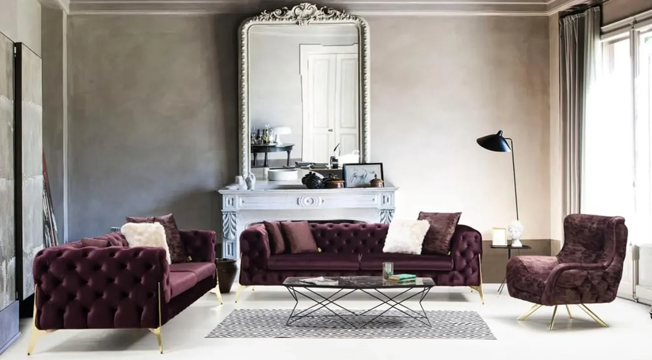 Jaguar Metal Ayaklı Koltuk Takımı