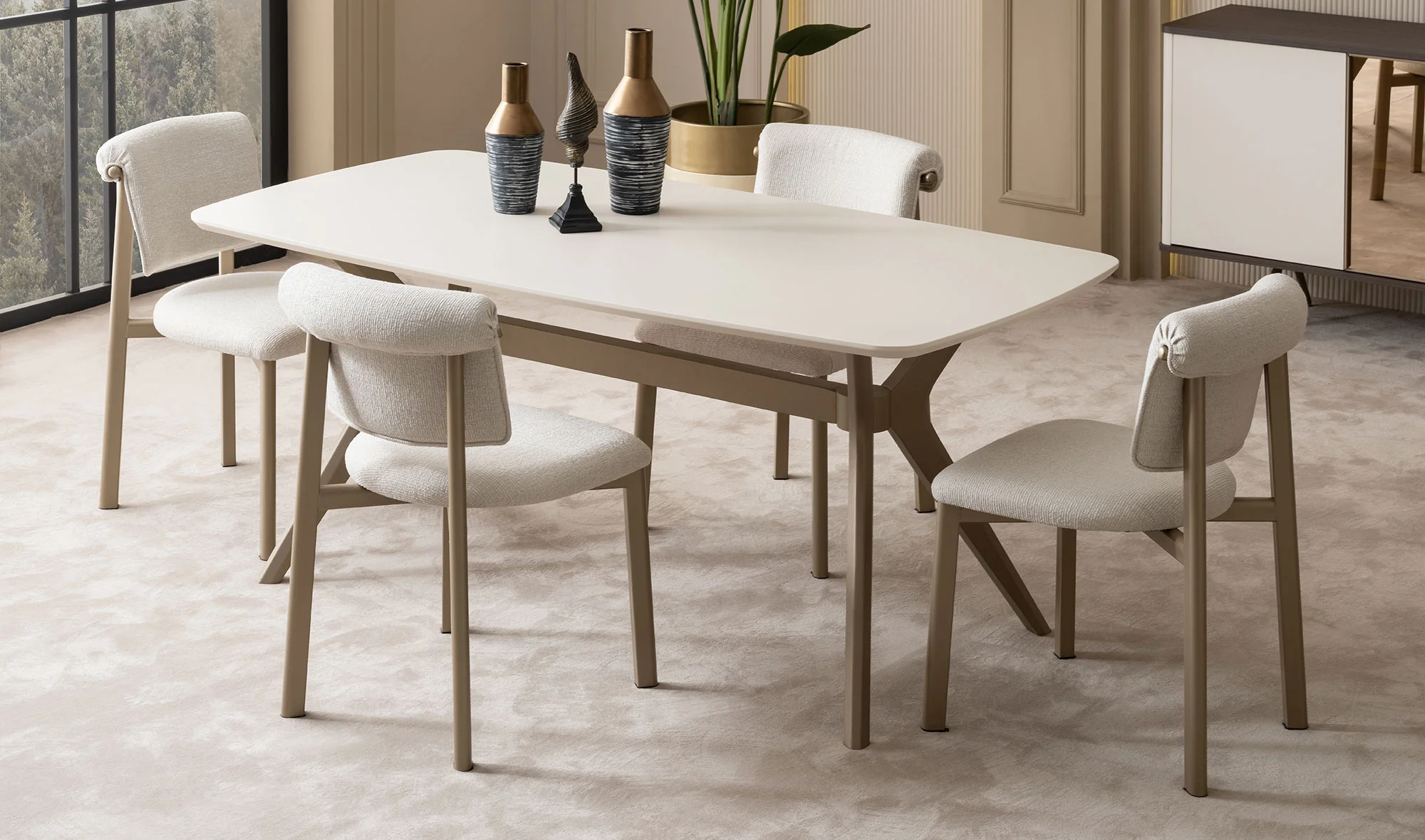 Yemek Masası + 6 Sandalye