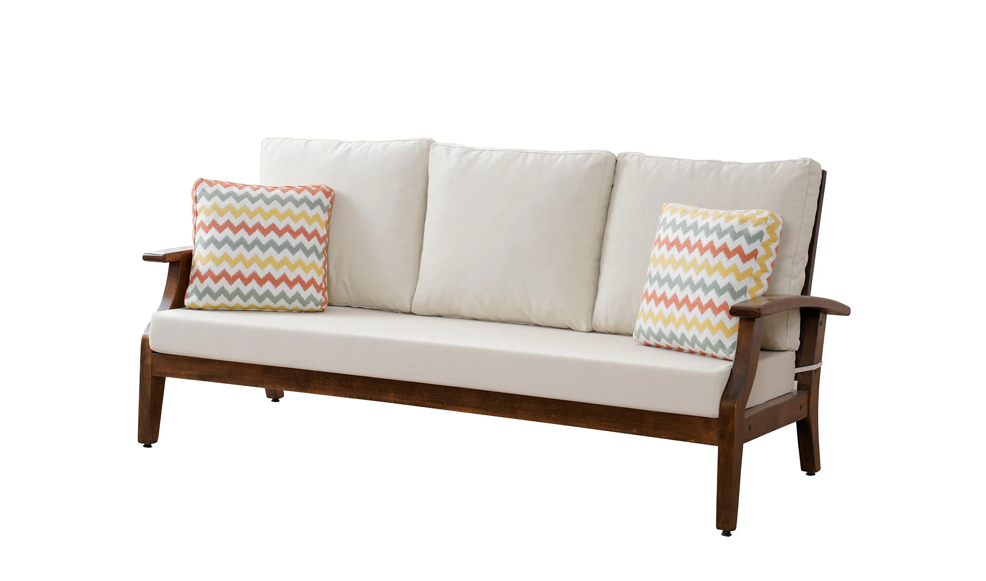 Joy Bahçe Koltuğu - Ceviz - Üçlü