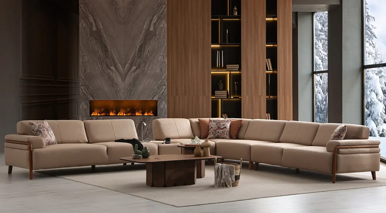 Kairos Modern Köşe Koltuk Takımı