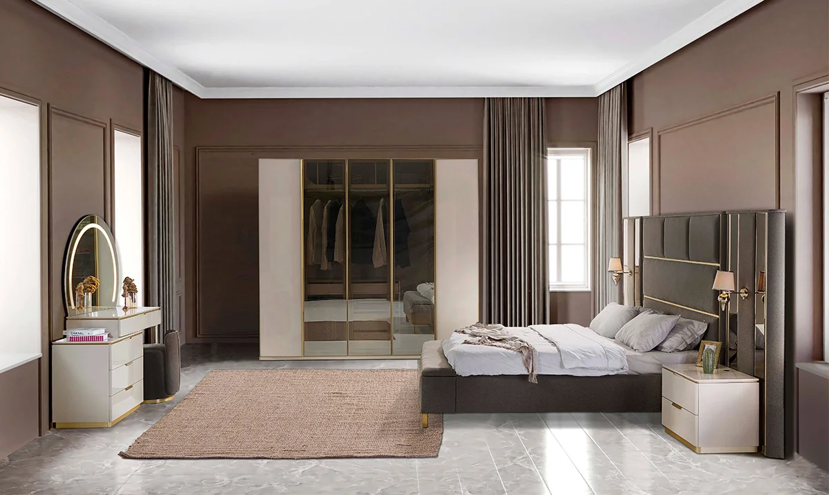 Kapadokya 5 Kapaklı Yatak Odası Takımı