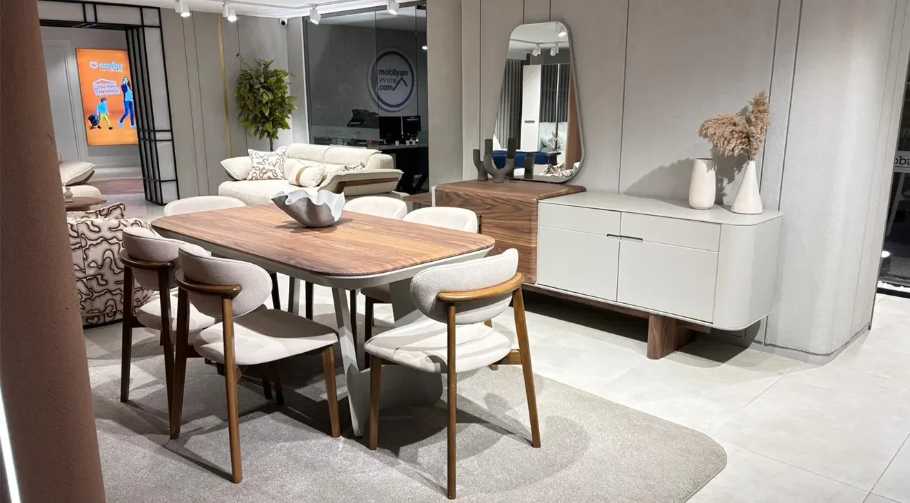 Kapadokya Modern Yemek Odası Takımı