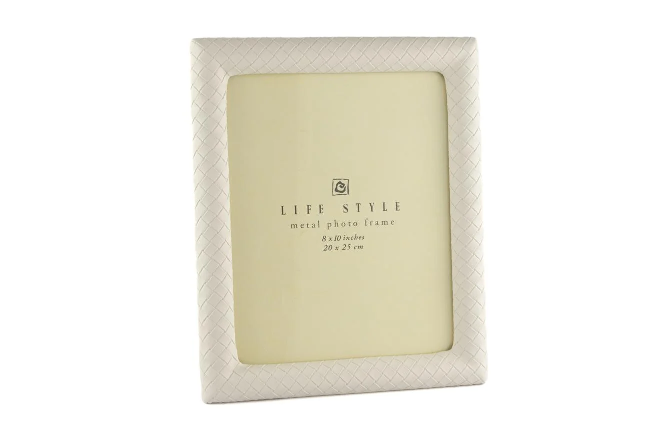 Krem Deri Çerçeve 20x25 cm
