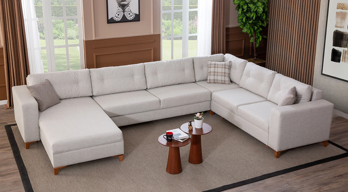 Kumsal U Köşe Koltuk Takımı