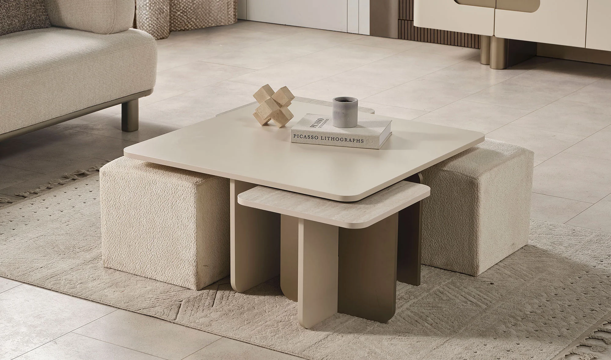 Lamina Orta Sehpa Seti