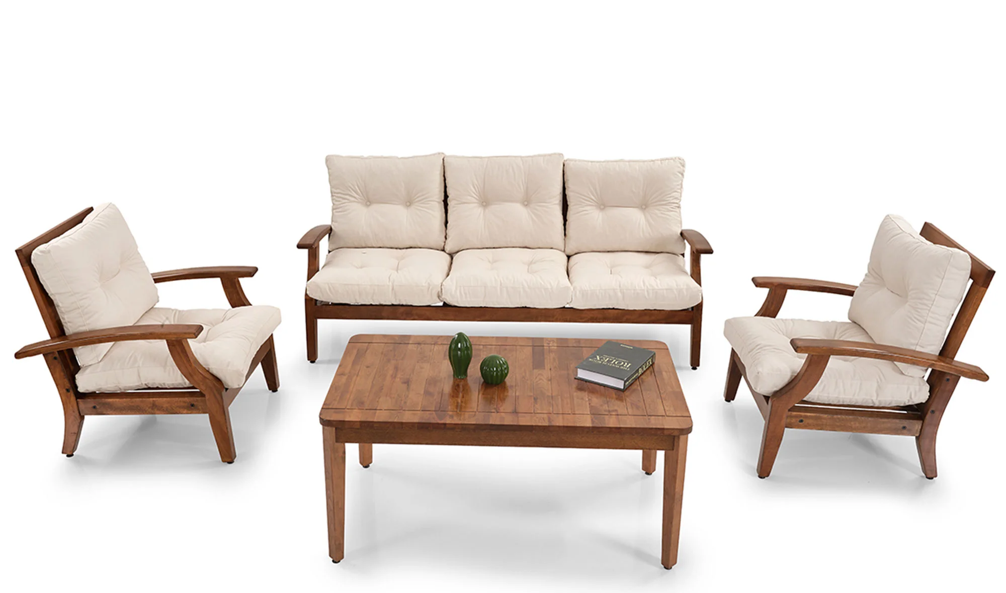 Libre Bahçe Koltuk Takımı - Ekru