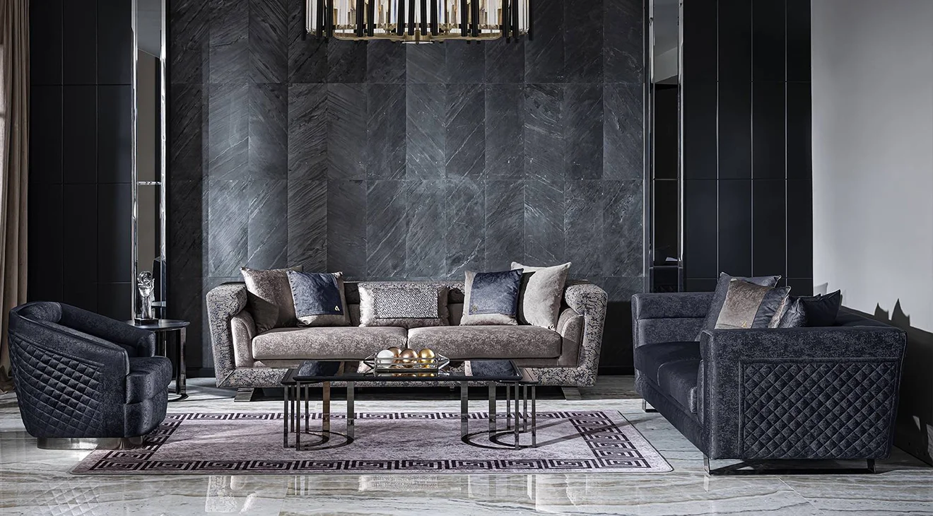 Lion Metal Ayaklı Koltuk Takımı