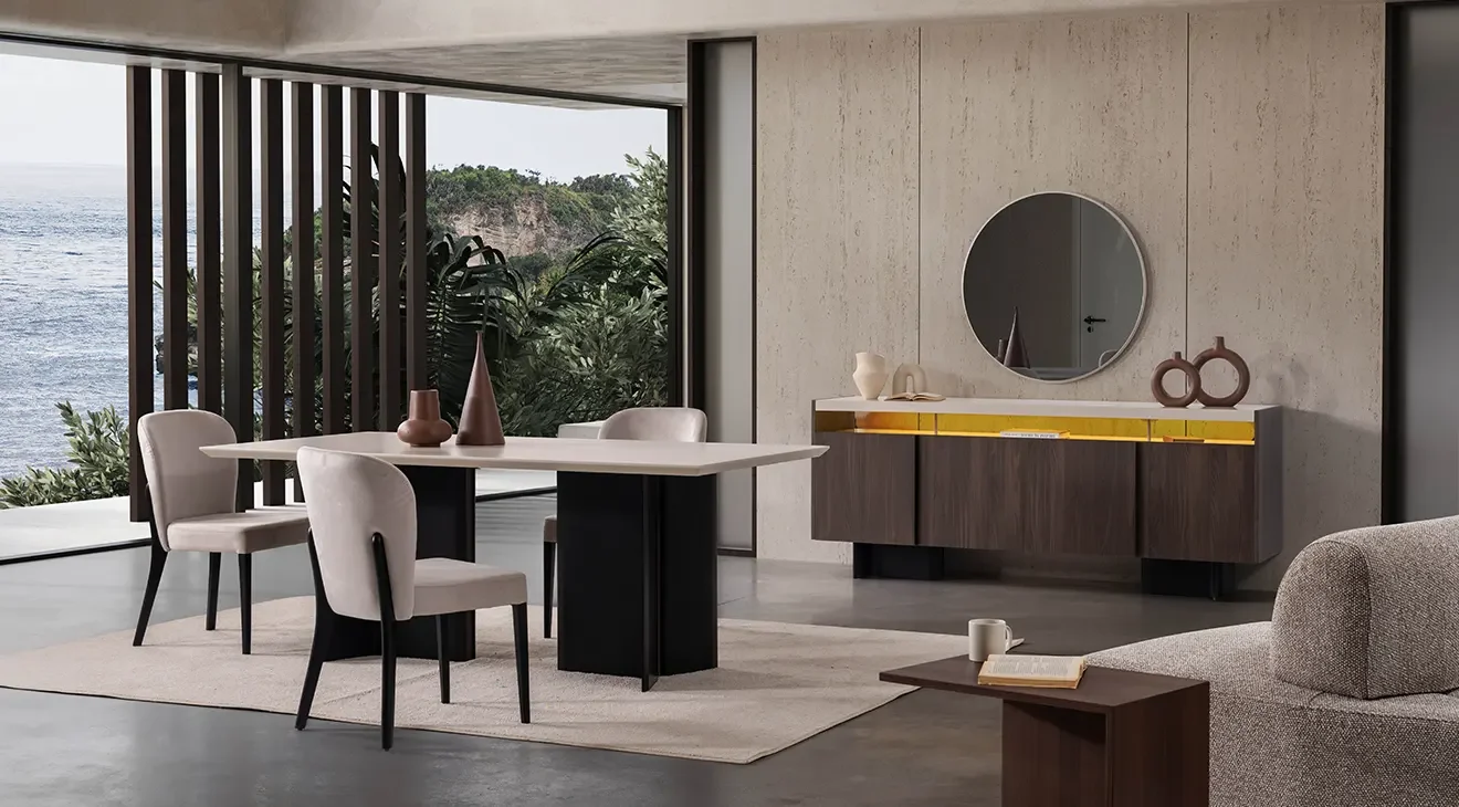 Lizbon Modern Yemek Odası Takımı