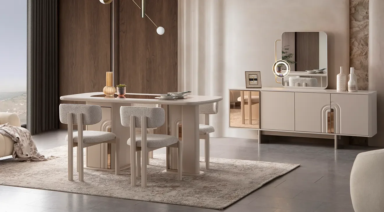 Lotta Modern Yemek Odası Takımı