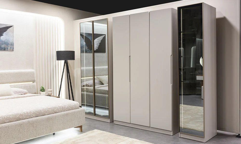 Lotus Modern 6 Kapaklı Gardrop