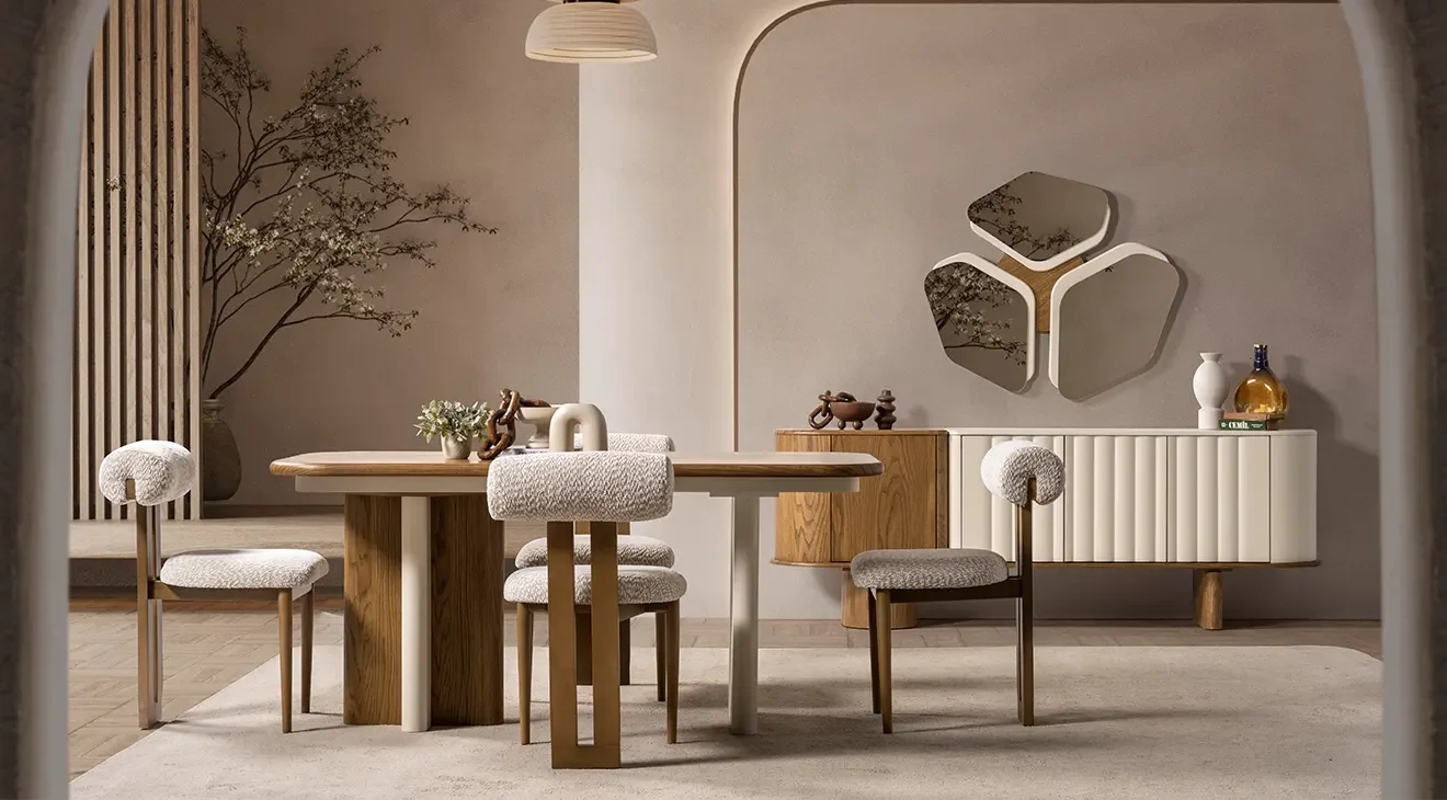 Lotus Modern Yemek Odası Takımı