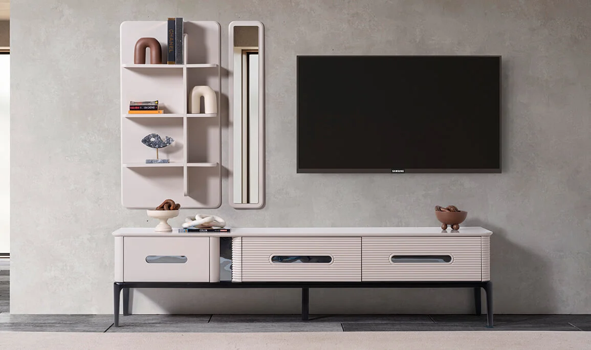 Lusso TV-Unterschrank Schwarz
