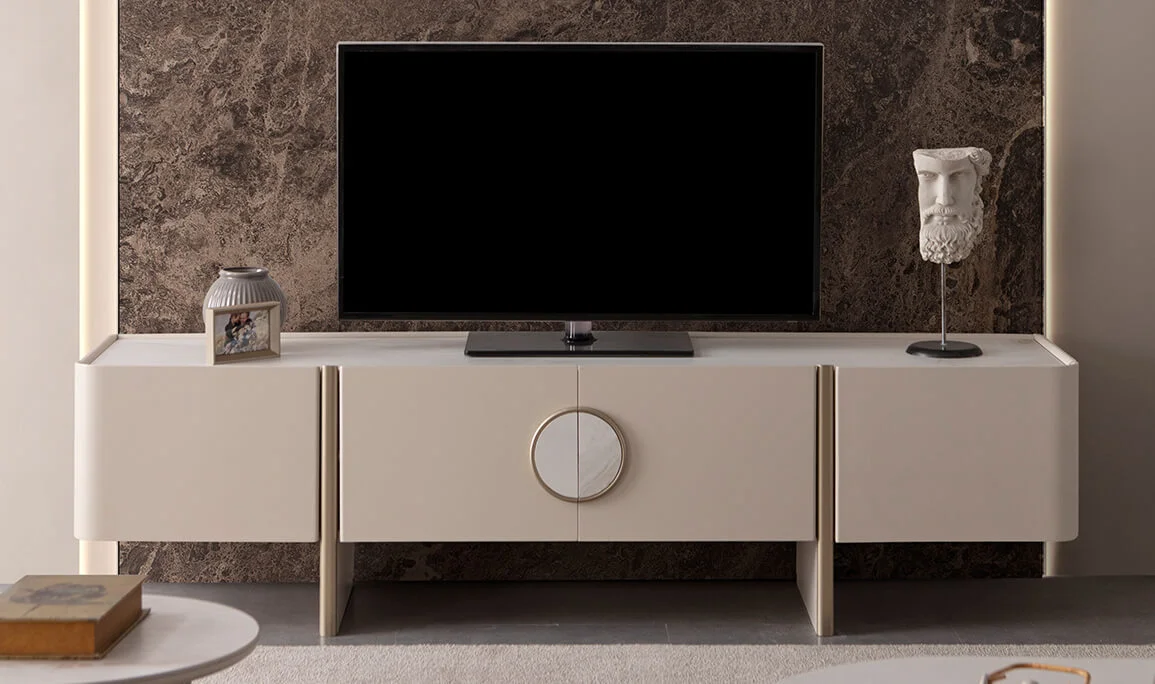 Lussodor Tv Sehpası Seramikli