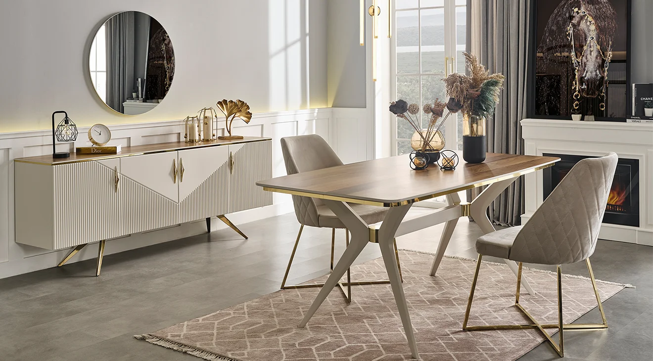 Lüxen Modern Yemek Odası Takımı